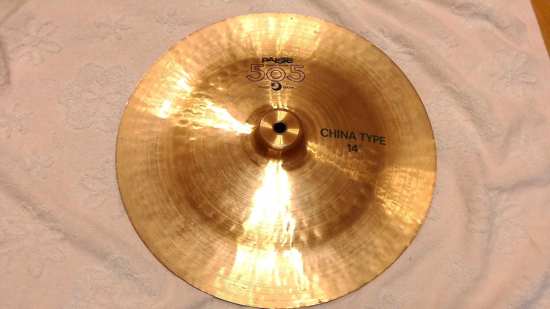 Paiste 505シリーズ チャイナシンバル: スネアドラムの紹介